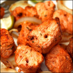 "Chicken Malai Kabab (TANDOORI) - 1 plate (NON-VEG) - Click here to View more details about this Product